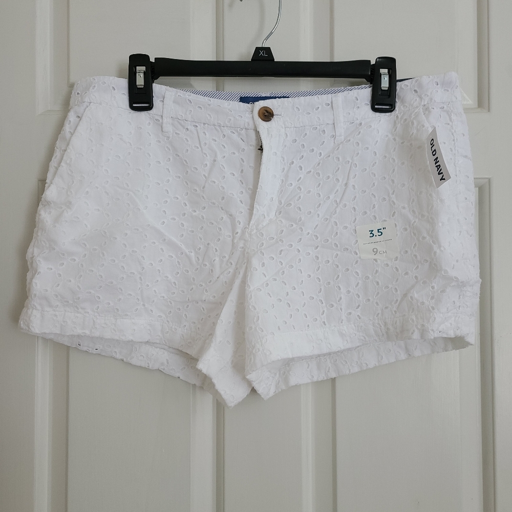 Old Navy Crochet Design Shorts